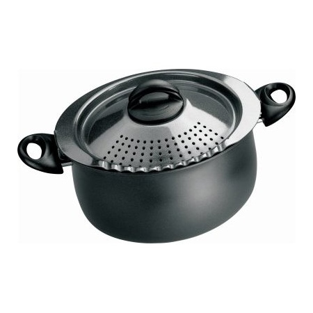Bradshaw 5QT BLK Pasta Pot 7265